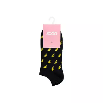 SODA Носки женские, черные