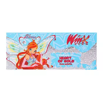 SODA Палетка для лица Heart Of Gold #magicalpower. Коллекция Winx