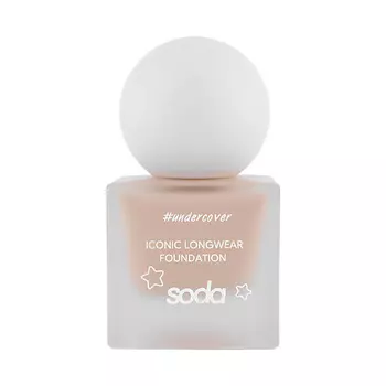 SODA Стойкая тональная основа ICONIC LONGWEAR FOUNDATION #undercover