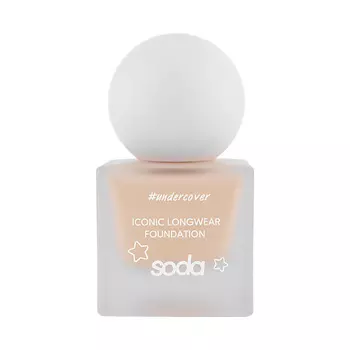 SODA Стойкая тональная основа ICONIC LONGWEAR FOUNDATION #undercover