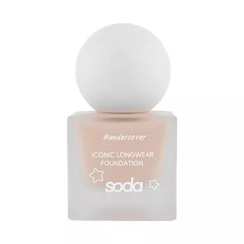 SODA Стойкая тональная основа ICONIC LONGWEAR FOUNDATION #undercover