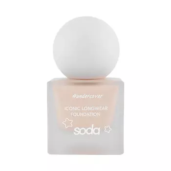 SODA Стойкая тональная основа ICONIC LONGWEAR FOUNDATION #undercover