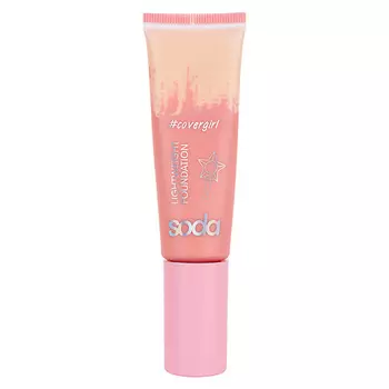 SODA Тональная основа LIGHTWEIGHT FOUNDATION #covergirl