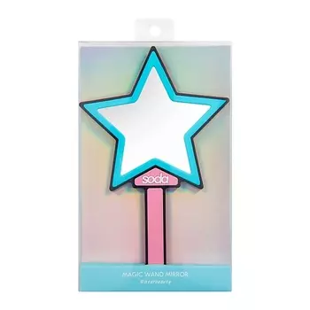 SODA Зеркало косметическое с ручкой MAGIC WAND #starbeauty