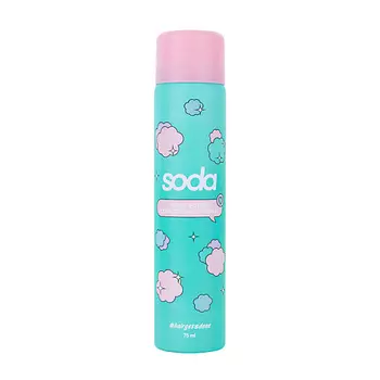 SODA Лак для волос с серебристыми блестками Silver Glitter Extra Strong Hairspray #hairgetsdone