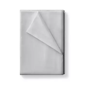 SOFT SILVER Антибактериальная простыня Antibacterial Bedsheet King Size, 260х270 см. Цвет: «Благородное серебро» (серый