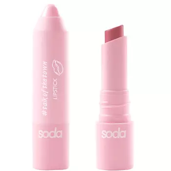 SODA LIPSTICK #talkofthetown Сатиновая помада в стике