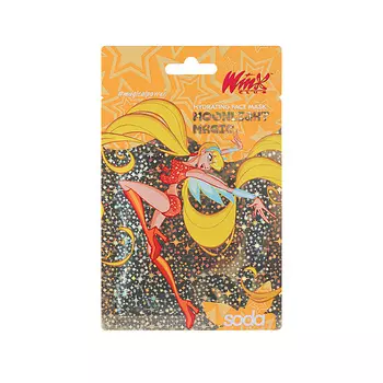 SODA Маска для лица увлажняющая Moonlight Magic #magicalpower. Коллекция Winx