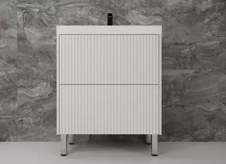 Тумба под раковину напольная Style Line Стокгольм 70 белая