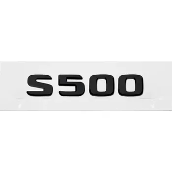 Значок с логотипом заднего багажника из АБС-пластика S320L S350 S500, наклейка с эмблемой для Mercedes Benz S Class W126 W140 W220 W221 W222