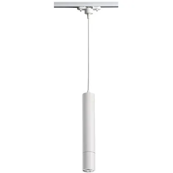 Светильник трековый однофазный трехжильный IP20 50W 220V NT18 белый Novotech Pipe 370400