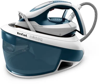 Парогенератор Tefal EXPRESS POWER SV8111E0 2.8 кВт, синий/белый (1830008621)
