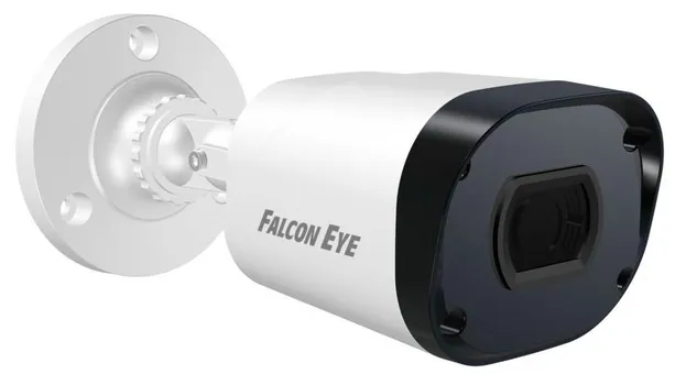 IP-камера Falcon Eye FE-IPC-BP2E-30P 3.6 мм, уличная, корпусная, 2 Мпикс, CMOS, до 1920x1080, до 30 кадров/с, POE, -30 °C/+60 °C, белый/черный (00-00117015)
