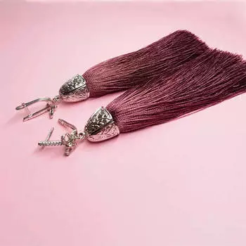 Серьги-кисти Wizard Brush - Rose Antique