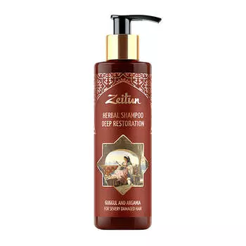 Шампунь для волос Zeitun Herbal Shampoo Deep Restoration (200 мл)