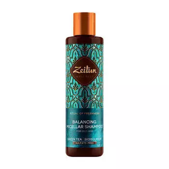 Шампунь для волос Zeitun Ritual of Freshness Balancing Micellar Shampoo