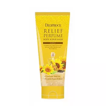 Скраб для тела Deoproce Relief Perfume Body Scrub Wash - Sunflower Oil