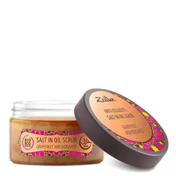 Скраб для тела Zeitun Anti-Cellulite Salt In Oil Scrub Grapefruit &amp; Bergamot №5