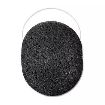 Спонж конняку для лица Beautific Black Sponge For Acne Prone And Problematic Skin