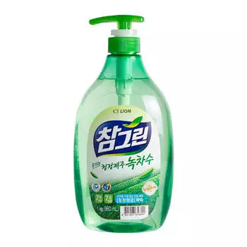 Средство для мытья посуды CJ Lion Green Tea Squeaky Clean (960 мл)