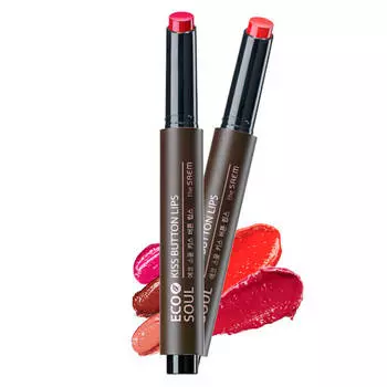 Помада для губ The Saem Eco Soul Kiss Button Lips