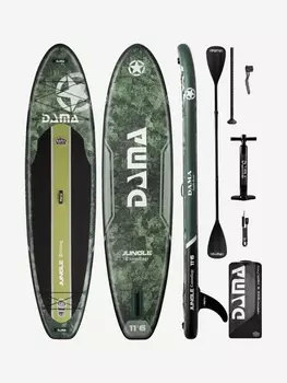 Сапборд DAMA Jungle Camouflage 11,6, Зеленый