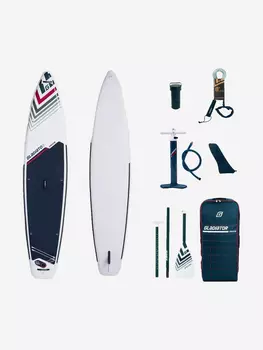 Сапборд Gladiator ORIGIN 12'6" T Special Color, надувной, двухслойный, 381x81x15 см, Синий