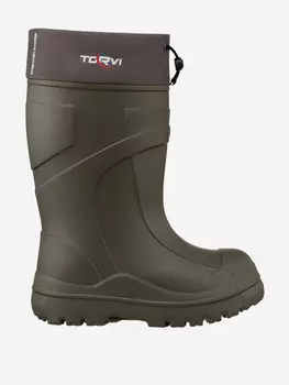 Сапоги TORVI модель до - 60С из материала ЭВА+ ТЭП подошва, с 8-слойным вкладышем (гипоаллергенная трикотажная ткань), Зеленый