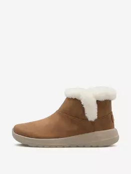 Сапоги утепленные женские Skechers On-The-Go Joy, Бежевый, размер 36