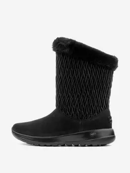Сапоги женские Skechers On-The-Go Joy-Snow Bunny, Черный, размер 37
