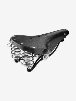 Седло кожаное brooks B66 Black (B281HS0A07202), Черный