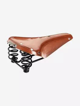 Седло кожаное Brooks Flyer Honey (B396H A07203), Коричневый