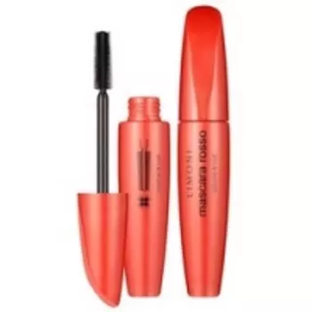 Limoni Mascara Rosso 01 Black - Тушь для ресниц супер объем и подкручивание тон 01, черная