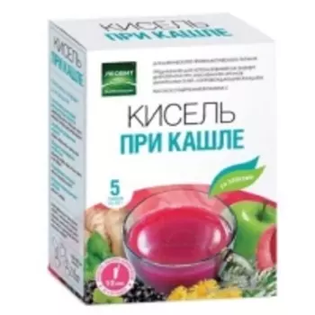 Леовит - Кисель При кашле, 5 пакетов по 20 г