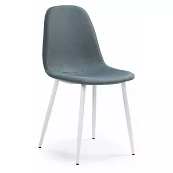 Стул Woodville на металлокаркасе Lilu gray / white 15266