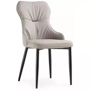 Стул Woodville на металлокаркасе Neli beige / black 15216