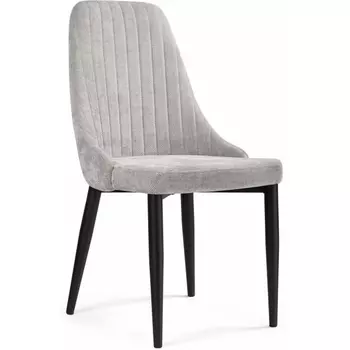 Стул на металлокаркасе Woodville Kora black / gray