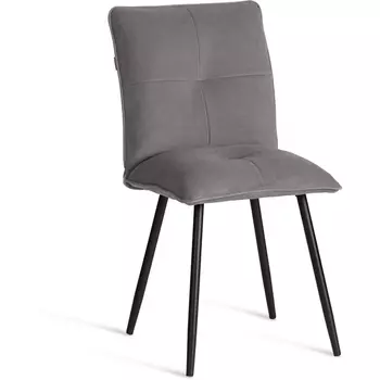 Стул обеденный Sweet Tetchair (Флок/Серый,Черный) арт.24816