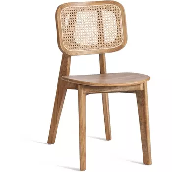 Стул ODIN Tetchair (Дерево вяз,Ротанг/) арт.24415