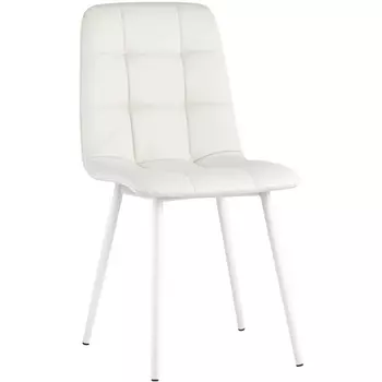 Стул Stool Group Oliver экокожа белый белые ножки УТ000034850
