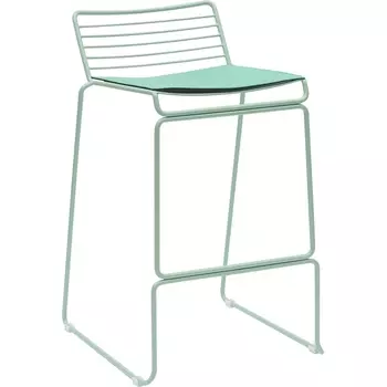 Стул полубарный Danny зеленый с подушкой Stool Group (арт.УТ000038989)