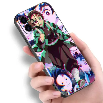 Чехол с рисунком японского аниме «Убийца демонов» для Apple iPhone 14 13 12 Mini 11 Pro Max 7 8 XR X XS 7 8 Plus SE 2020 2022 iPhone 14