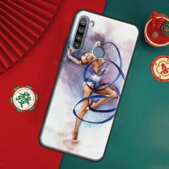 Чехол с изображением гимнастики маслом для Xiaomi Redmi Note 11 Pro 8 9 10 Pro 9S 10S, чехол для Redmi 10 9 9A 9C 9T Coque Redmi 9