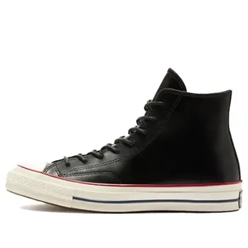 Кроссовки chuck 70 high 'color leather - black' Converse, черный
