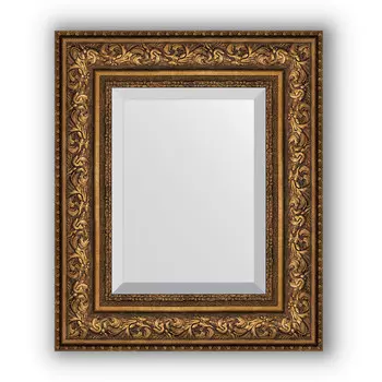 Зеркало 50x60 см виньетка состаренная бронза Evoform Exclusive BY 3375