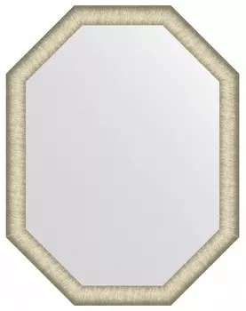 Зеркало 50x70 см брашированное серебро Evoform Octagon BY 7424