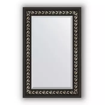 Зеркало 55x85 см черный ардеко Evoform Exclusive BY 1135