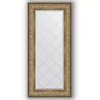 Зеркало 60x130 см виньетка античная бронза Evoform Exclusive-G BY 4081