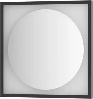 Зеркало 60x60 см черный матовый Defesto Eclipse DF 2231