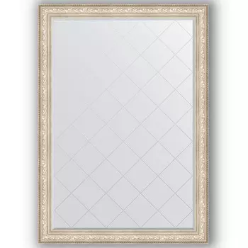 Зеркало 135x190 см виньетка серебро Evoform Exclusive-G BY 4512